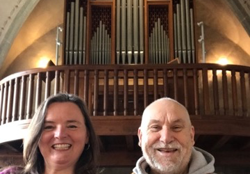 Duo romantique accompagné à l’orgue.